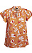 Split Neck Floral Top Thumb 1