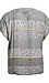 Mixed Print Tie Front Top Thumb 2
