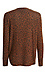 Cozy Animal Print Top with Button Detail Thumb 2