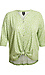 Animal Print Tie Front Top Thumb 1