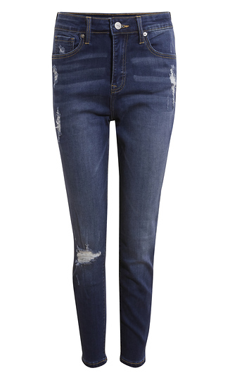 Ceros High Rise Crop Denim Slide 1