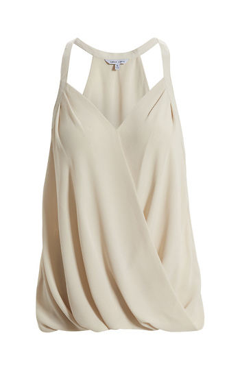 Surplice Halter Style Blouse Slide 1