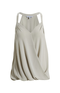 Surplice Halter Style Blouse Slide 1
