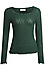 Boat Neck Long Sleeve Top Thumb 1