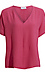 Dolman Sleeve V-neck Top Thumb 1