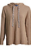 Democracy Contrast Hoodie Tie Sweater Thumb 1