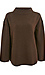 Democracy Mock Neck Popcorn Stitch Sweater Thumb 1