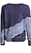 Democracy Tie Dye Long Sleeve Curled Edge Hem Sweater Thumb 2