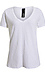 Center Seam V-Neck Tee Thumb 1