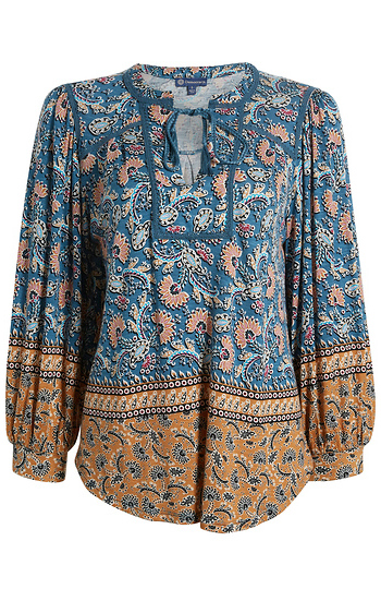 Democracy 3/4 Sleeve Printed Top Slide 1