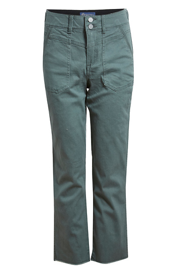 Democracy High Rise Utility Pant with Fray Hem Slide 1