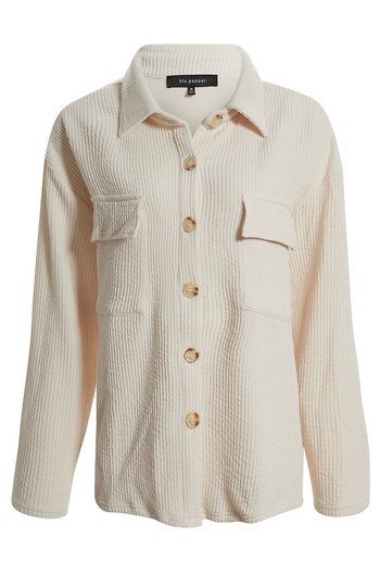 Corduroy Jacket With Flap Pocket Slide 1