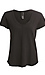 Center Seam V-Neck Tee Thumb 1