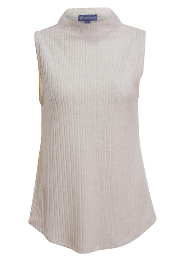 Democracy Sleeveless Mock Neck Knit Top Slide 1