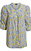 Democracy Smocked Elbow Sleeve Button Down Top Thumb 1
