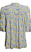 Democracy Smocked Elbow Sleeve Button Down Top Thumb 2