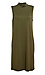 Bamboo Sleeveless Mock Neck Mini Dress Thumb 1