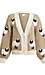 Sheep Print Cardigan Thumb 1