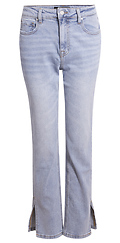 Sanctuary Straight Leg Jean with Side Hem Slit