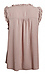 Sleeveless Split Neck with Smocking Detail Thumb 2