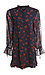Swiss Dot Floral Print Mini Dress Thumb 1