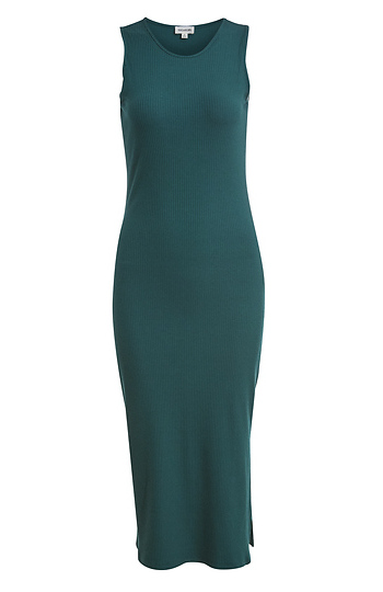 Ribbed Tank Midi Dress Slide 1