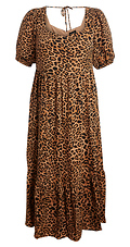 Animal Print Maxi Dress