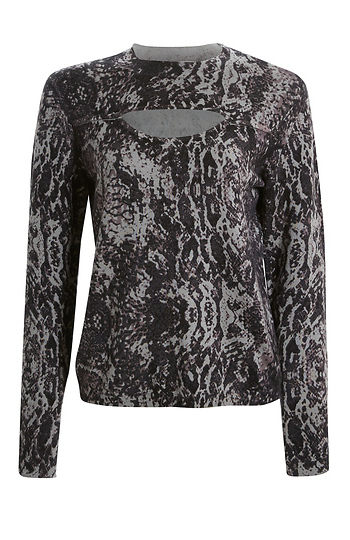 Daniel Rainn Cutout Long Sleeve Slide 1