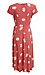Faux Wrap Printed Dress Thumb 2