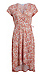 Gilli Surplice Floral Print Dress Thumb 1