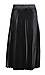 Satin Pleated Midi Skirt Thumb 2