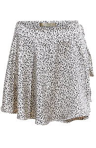 True Wrap Printed Mini Skirt Slide 1