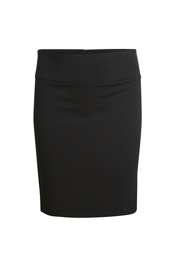 Crepe Pencil Skirt Slide 1