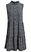 Ruffle Mock Neck Mini Dress Thumb 1