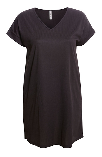 Ribbed Knit Dress Slide 1