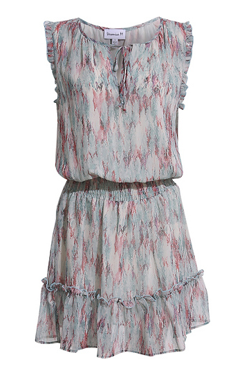 Veronica M Sleeveless Chiffon Dress Slide 1