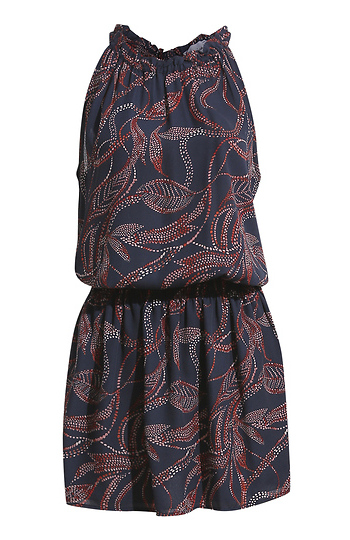 Veronica M Drop Waist Mini Dress Slide 1
