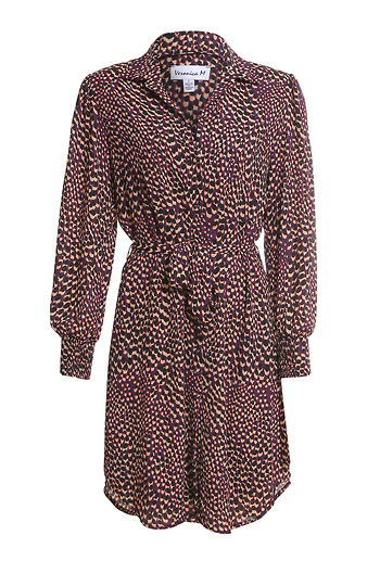 Veronica M	 Button Shirt Dress Slide 1