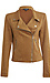 Faux Suede Moto Jacket Thumb 1