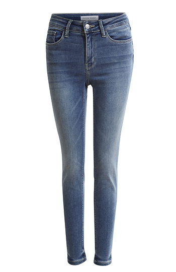 Super Soft Crop Denim Slide 1