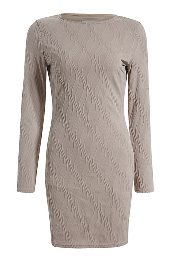 Long Sleeve Mini Dress Slide 1