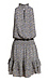 High Neck Printed Mini Dress Thumb 2