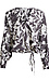 Surplice Printed Satin Top Thumb 1