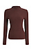 Long Sleeve Ribbed Mock Neck Thumb 1