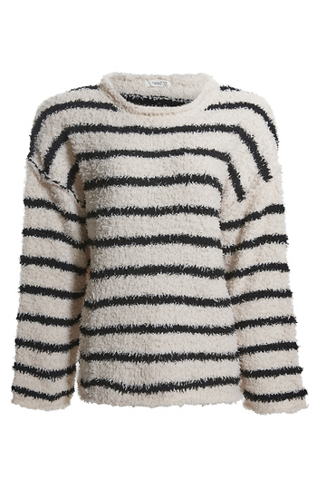 Striped Cozy Pullover Slide 1