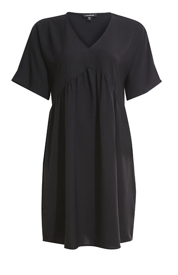 Short Sleeve Baby Doll Mini Dress Slide 1
