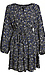 Long Sleeve Floral Print Dress Thumb 1