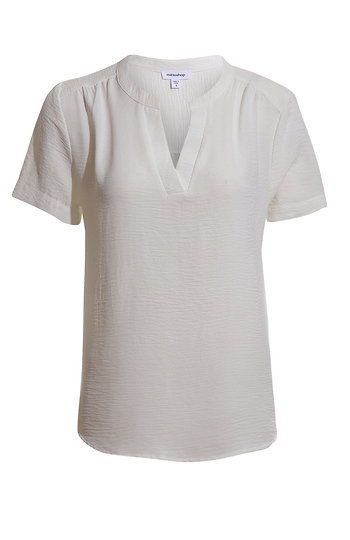 Short Sleeve V-Neck Slide 1