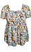 Square Neck Floral Top Thumb 1