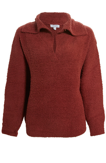 Sailor Collar Soft Sweater Slide 1